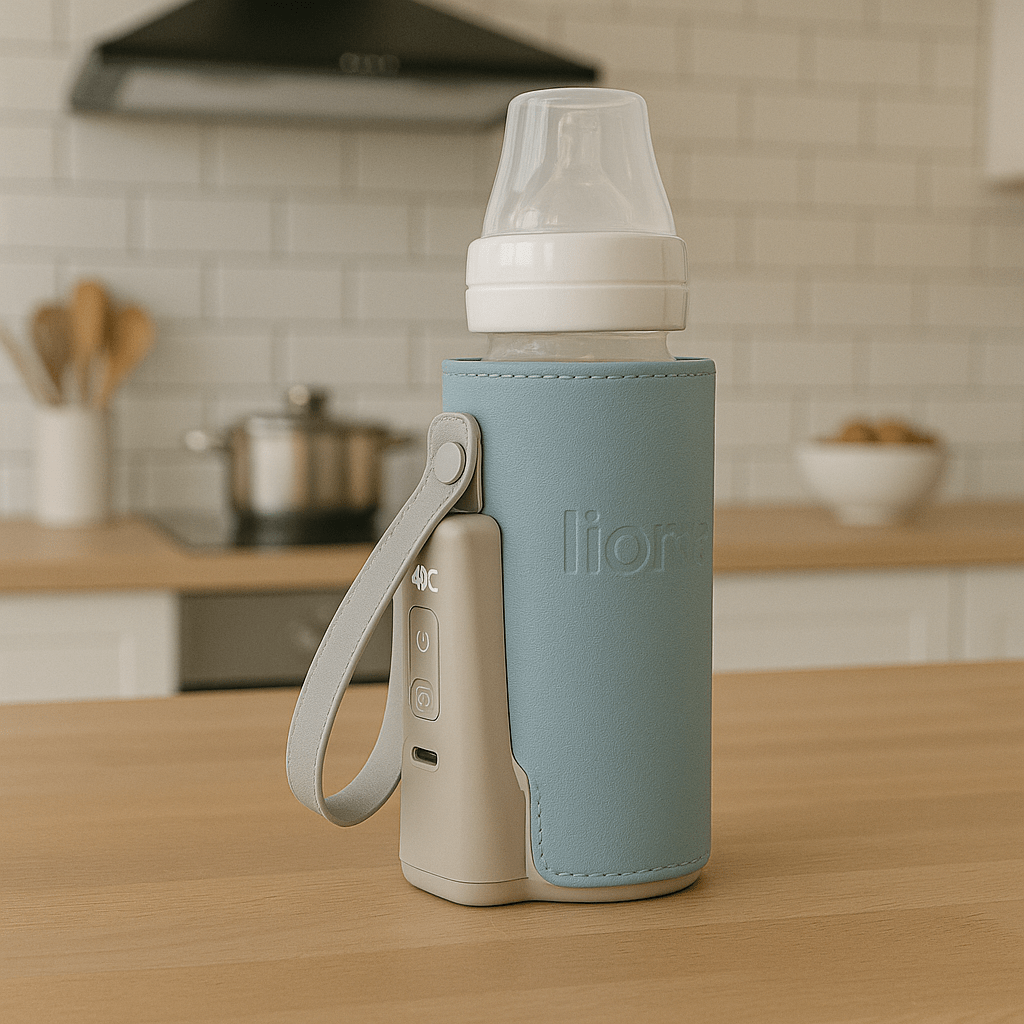 Chauffe biberon portable pratique au design agréable pratique pour une maman actif