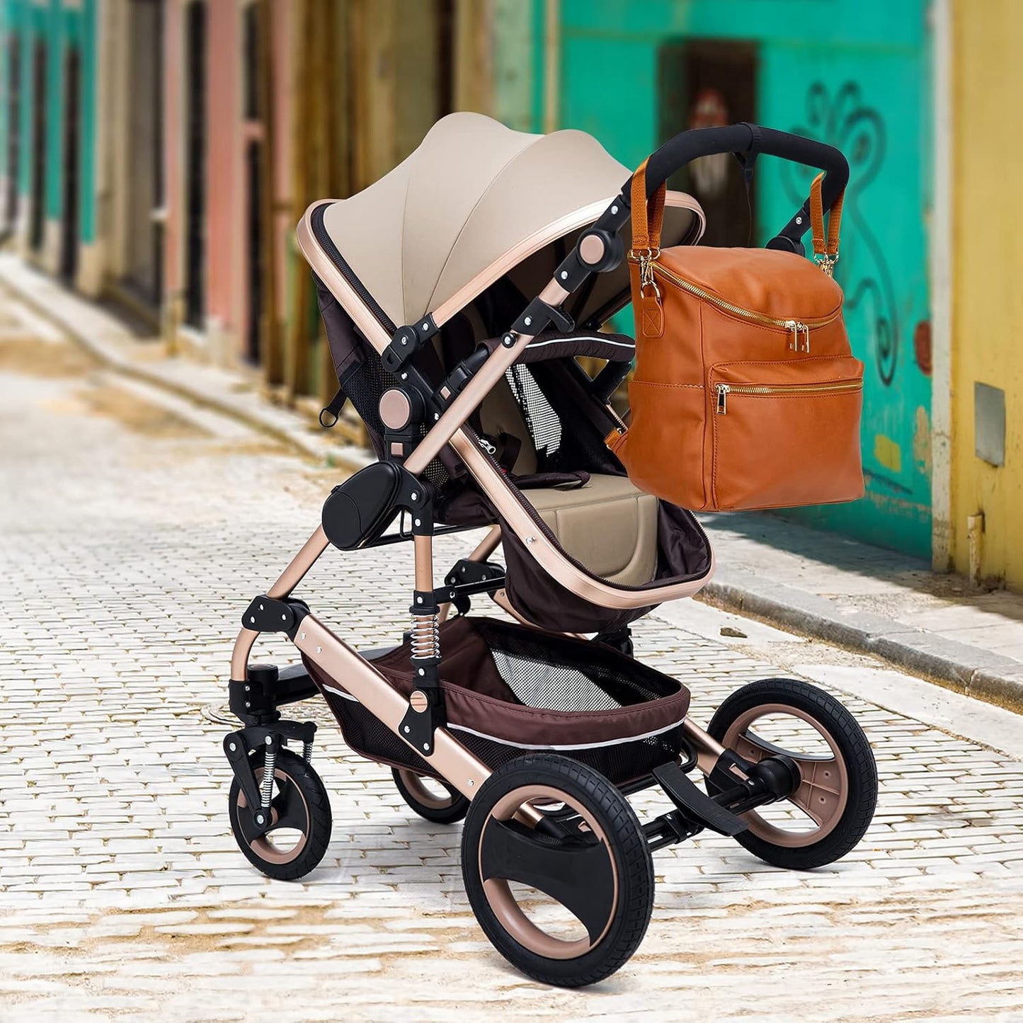 SAC À LANGER | CuirLuxe™ - Paradis de Bébé