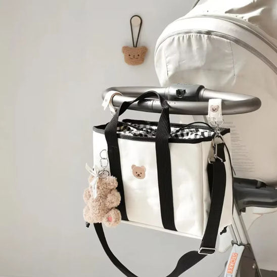 sac a langer noir attacher au poussette