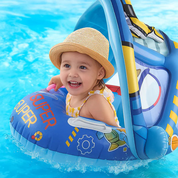 Bouee bebe piscine fille confortable et ergonomique pour jeux aquatiques en toute securité