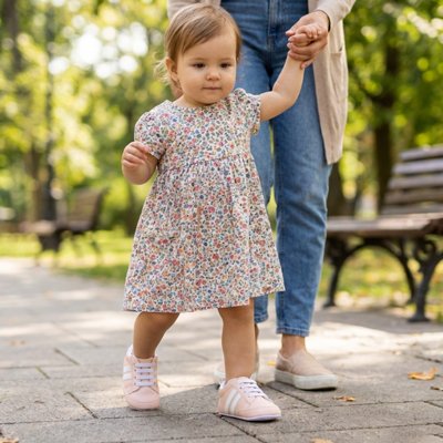 Basket bébé avec semelle souple
