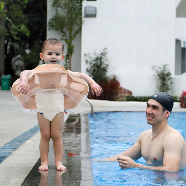 Bouee bebe gonflage rapide avec pompe utilisation simple et rapide