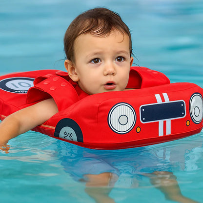 bouée bébé non gonflable vue face securité et stabilité bébé