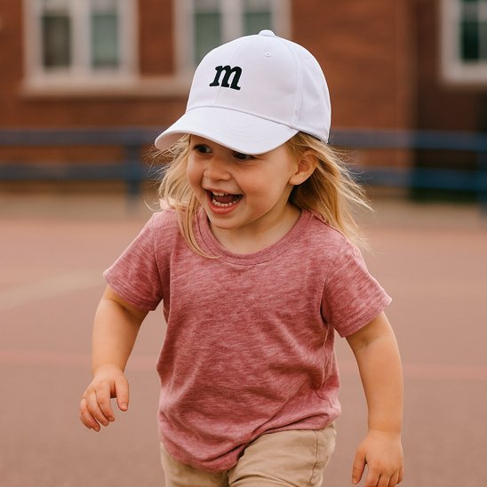 Casquette bebe blanche