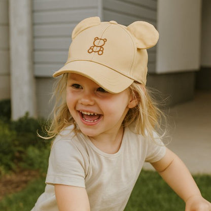 casquette bebe couvre-chef motif ourson protection solaire bébé doux mixte 
