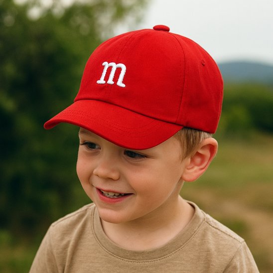 Casquette bebe rouge