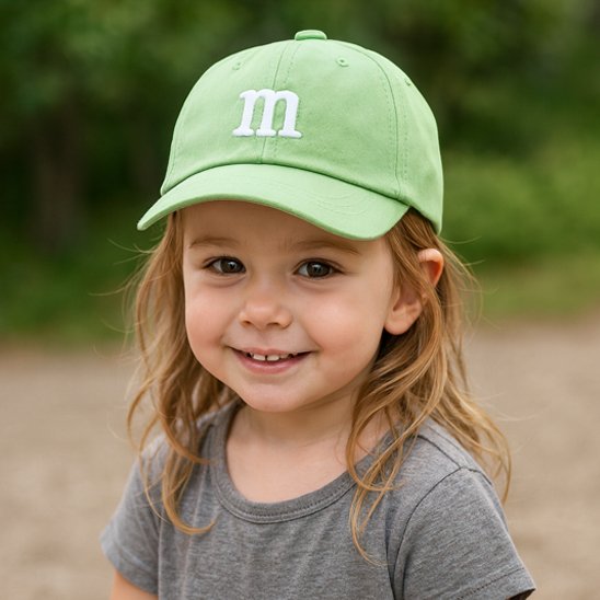 Casquette bebe vert