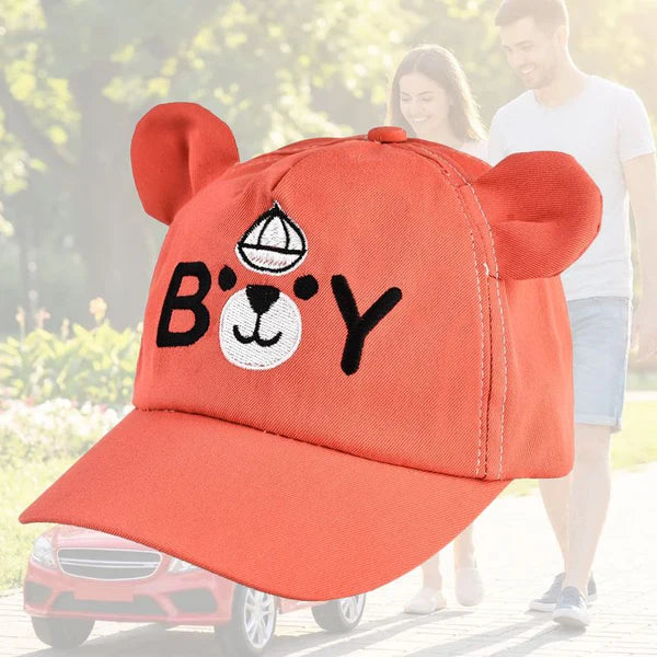 Casquette pour bebe garçon orange
