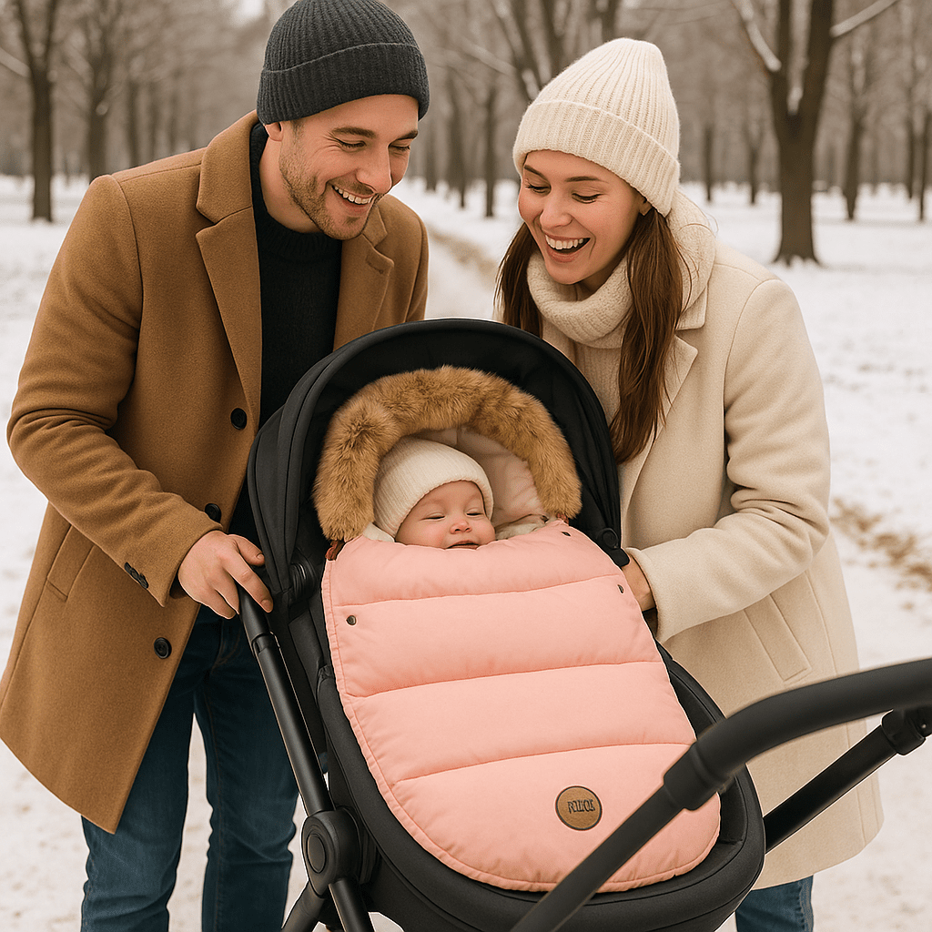 Chancelière pour poussette | CocoonRide™ - Paradis de Bébé