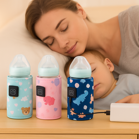 Chauffe biberon nomade offrant tranquillité liberté et confort pour bébé et maman