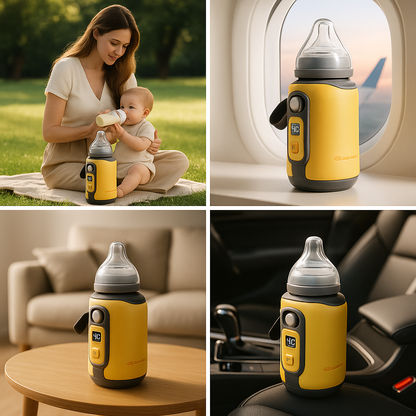 Chauffe biberon portable le meilleur choix pour accompagner bébé lors de toutes les aventures