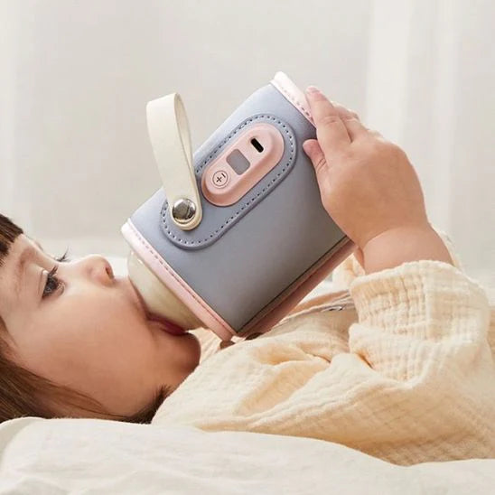 Chauffe biberon rechargeable avec fonction de maintien au chaud pour conserver le biberon à la température parfaite