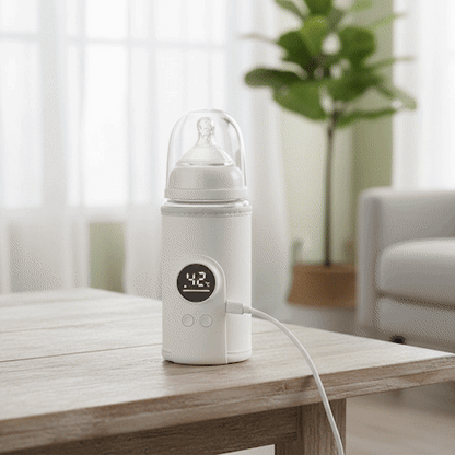 Chauffe biberon rechargeable USB portable idéal pour voyage et sortie avec bébé