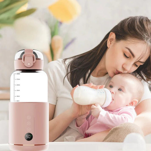 Chauffe-biberon nomade facile à utiliser pour chauffer le lait de bébé rapidement