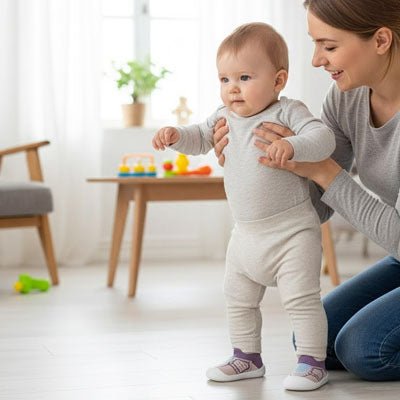 Chaussure bébé fille violet au design adorable et charmant