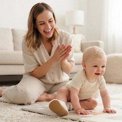 Chaussure bébé petit pas avec semelle souple