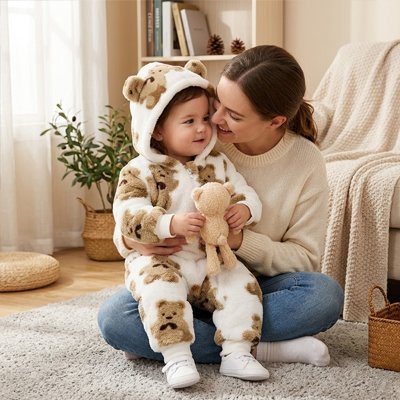Combinaison bébé cocon hiver chaleur et douceur pour bébé
