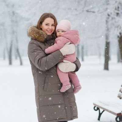 Combinaison bebe hiver rose en flanelle douce – fermeture boutons-pression et doublure peluche