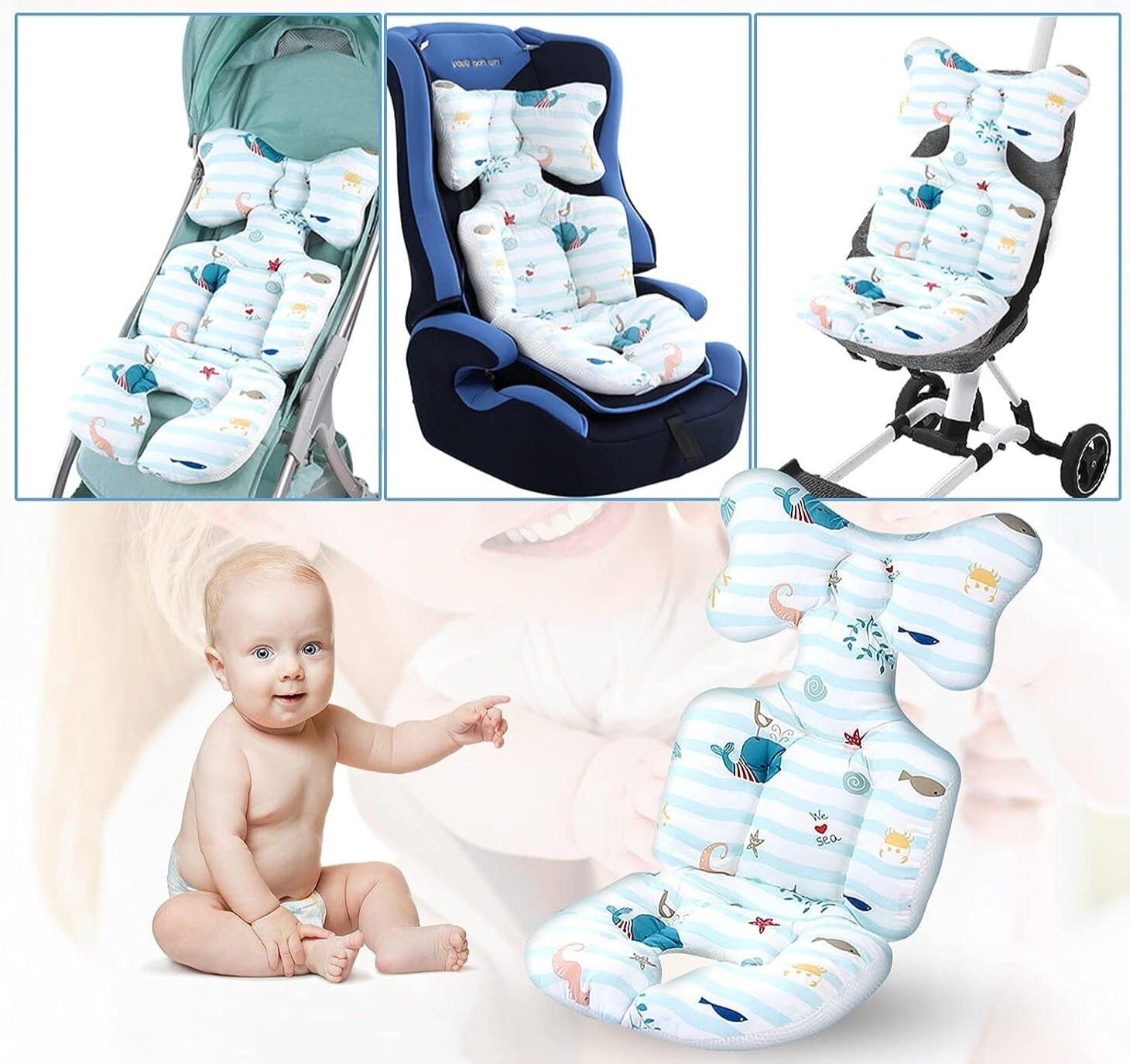 ComfyBabe™ - Coussin siège et poussette Auto - Paradis de Bébé