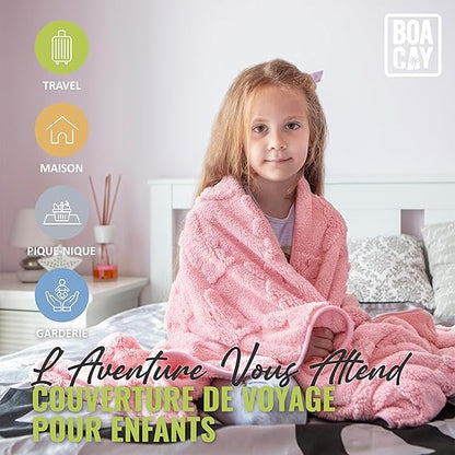 Couverture bébé nomade durable douce pour voyage