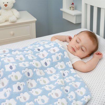 COUVERTURE BEBE | ÉléDouce™ - Paradis de Bébé