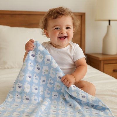 COUVERTURE BEBE | ÉléDouce™ - Paradis de Bébé