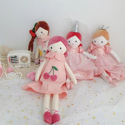 Doudou bébé fille disponible en plusieurs poupées différentes