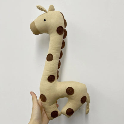 Doudou girafe bébé ultra doux