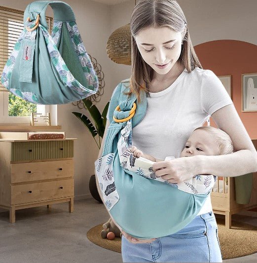 Echarpe de portage offrant le meilleur contact entre bébé et maman dans une bulle d'amour