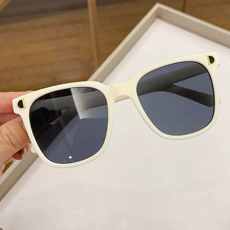 lunette de soleil enfant blanche monture souple flexible sécurité maximale
