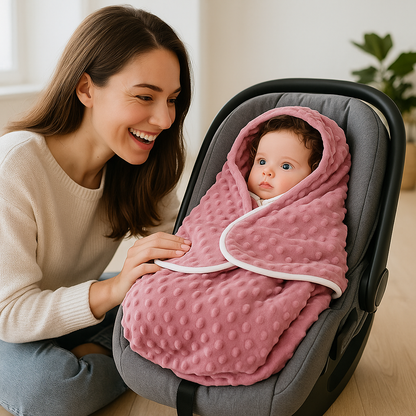 Nid d ange cosy bébé double-face maman et bébé heureux moment de tendresse et confort