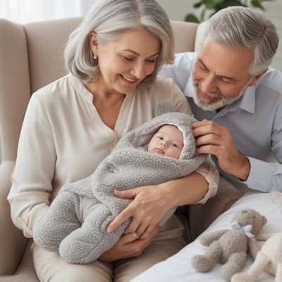 Nid d’ange gris pour bébé, grand bébé et parents, cocon doux et sécurisé pour siestes et sorties