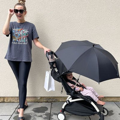 Ombrelle pour poussette légère et portable