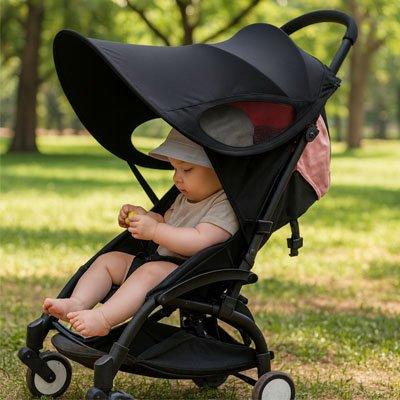 Par soleil pour poussette confort et protection pour votre enfant
