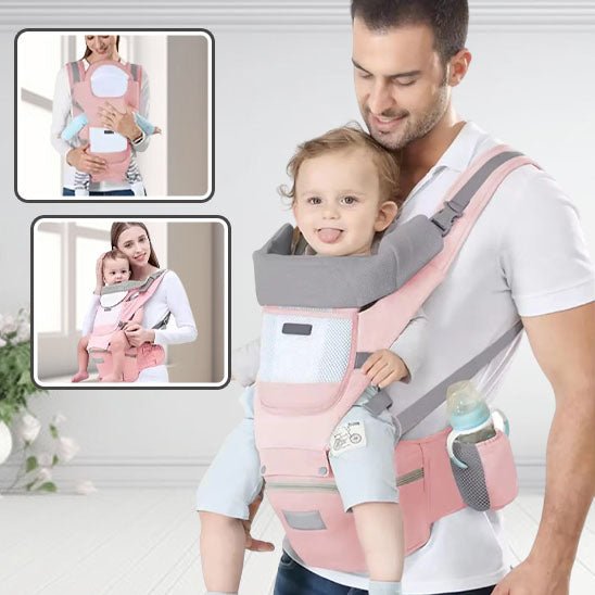Porte bebe léger et respirant pour sorties en toute sérénité
