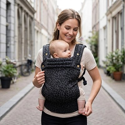 Porte bébé ergonomique pour nouveau-né et bébé en promenade