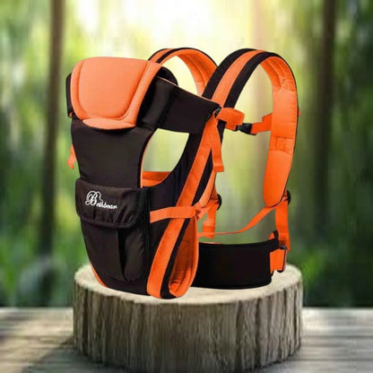 PORTE BÉBÉ PHYSIOLOGIQUE │ ErgoKangoo™ - Orange - Paradis de Bébé