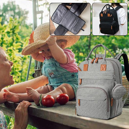 Sac a langer ergonomique et confortable pour parents organisés lors de sorties avec bébé