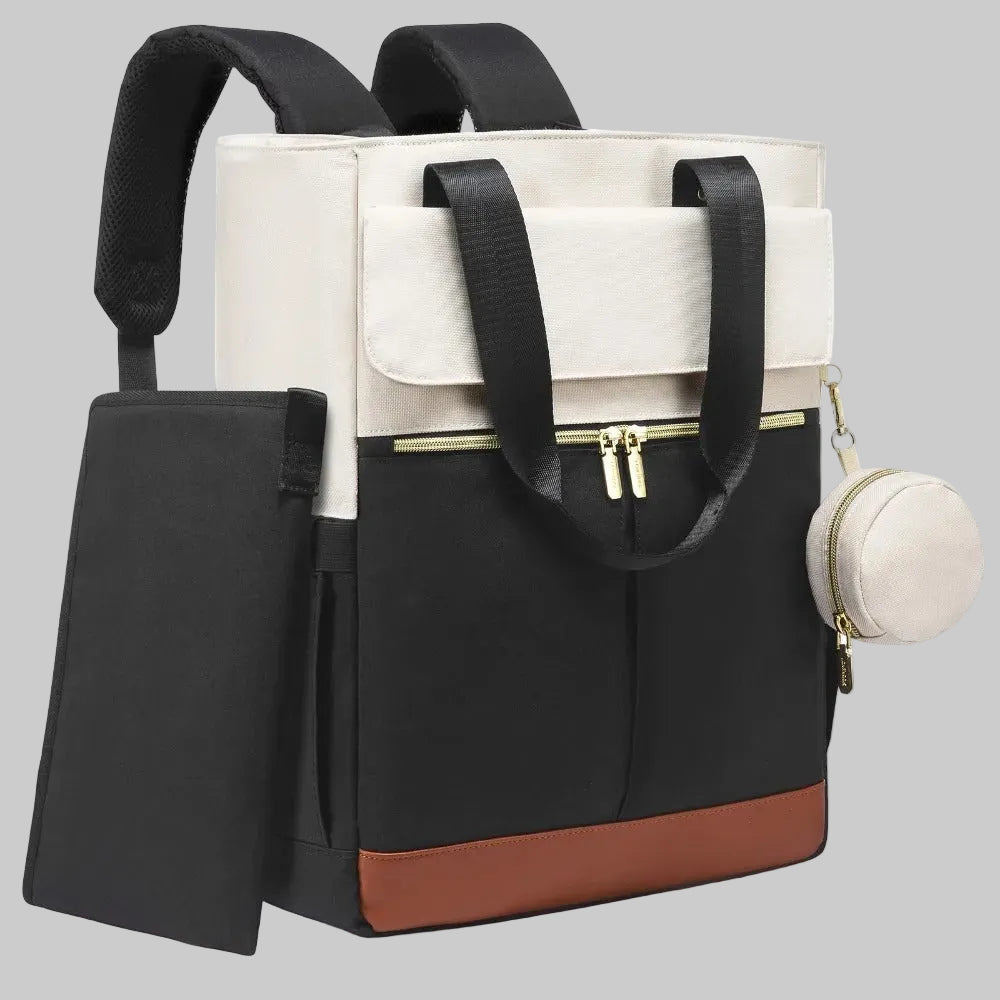 sac à langer bébé luxe noir design élégant grande capacité pour parents modernes