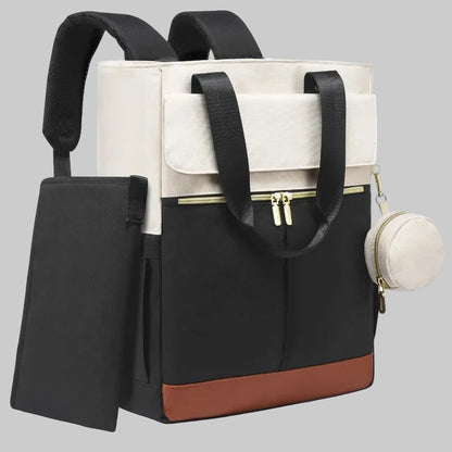 sac à langer bébé luxe noir design élégant grande capacité pour parents modernes