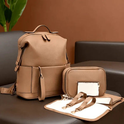  Sac à langer camel chic et élégant pour maman moderne
