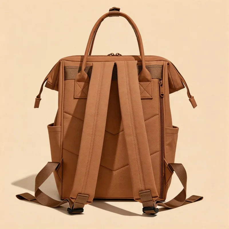 Sac à langer luxe vue arrière avec poche de rangement pratique