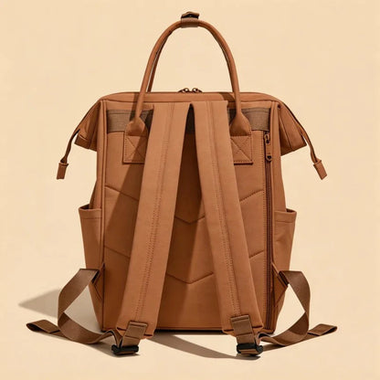Sac à langer luxe vue arrière avec poche de rangement pratique