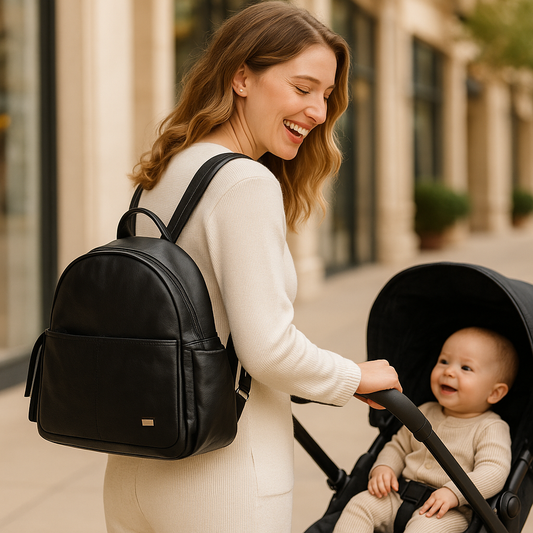 sac langer luxe pratique élégant balade maman bébé