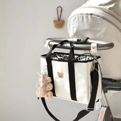 sac a langer noir attacher au poussette