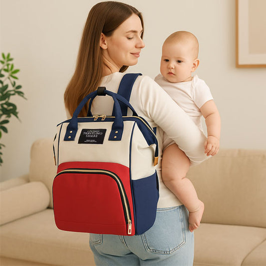 sac langer multicolore pratique et élégant pour maman organisée