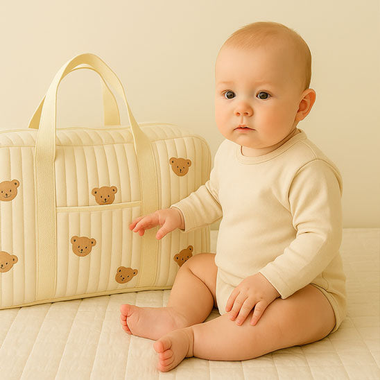 Sac maternité élégant au design moderne et raffiné