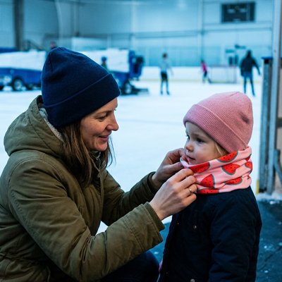 Snood enfant enfilage facile et rapide