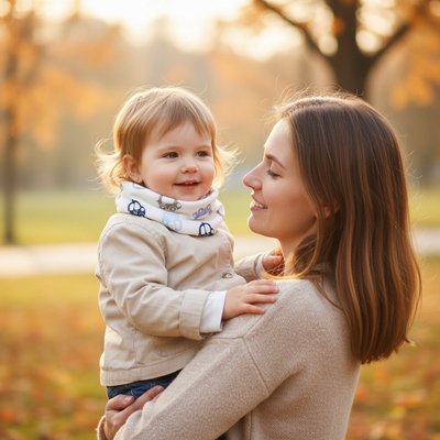 Tour de cou enfant motif voiture